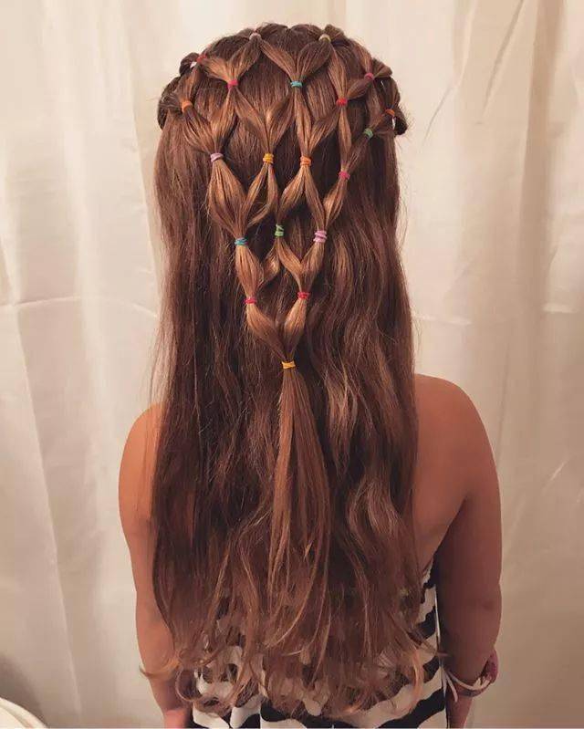 女儿|生个女儿，就要这样扎头发，又美又仙羡慕skr人！