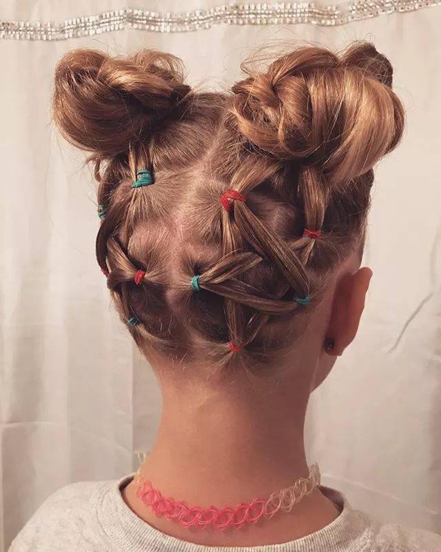 女儿|生个女儿，就要这样扎头发，又美又仙羡慕skr人！