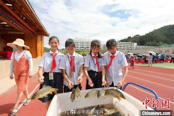 广西|带鱼回家！广西一小学连续期末发鱼奖励学生