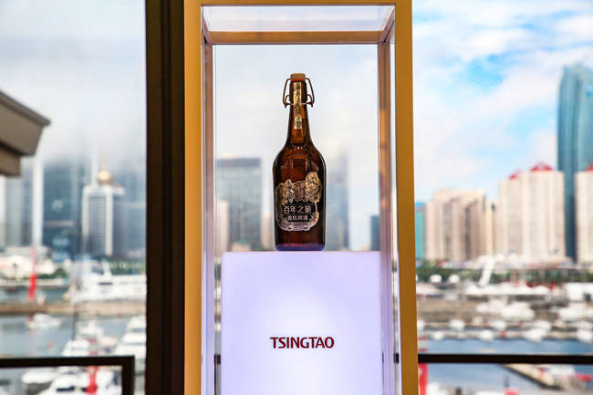 青岛啤酒|“百年之旅”艺术酿造新品发布 青岛啤酒加码超高端战略