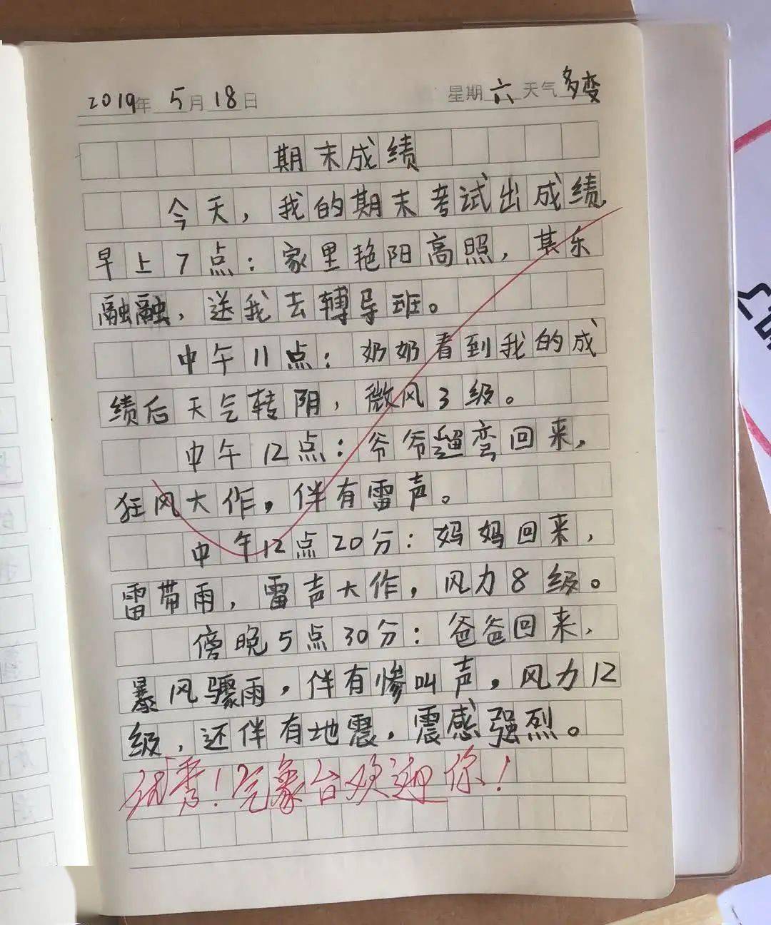 小学生试卷被曝光,阅卷老师无从下手,网友大呼:这孩子要火 小学生试卷被曝光,阅卷老师无从下手,网友大呼:这孩子要火