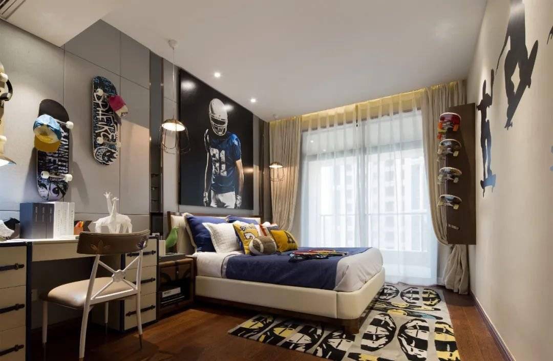 装修|大宅别墅男童房装修设计