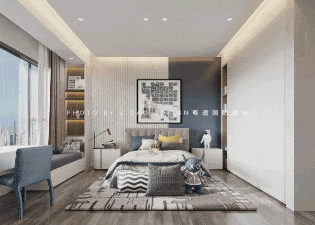 装修|大宅别墅男童房装修设计