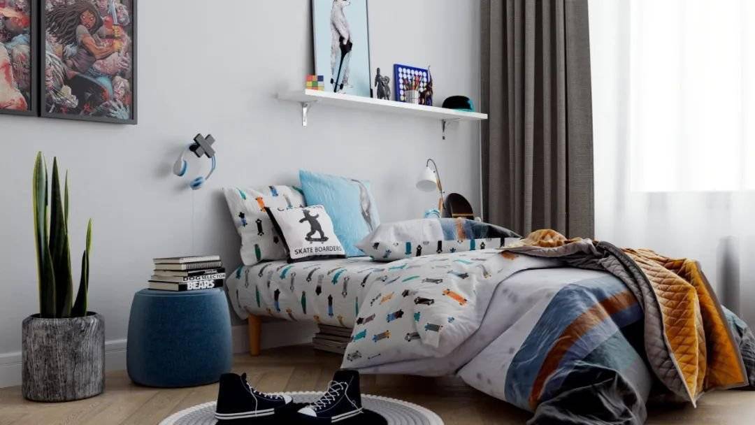 装修|大宅别墅男童房装修设计