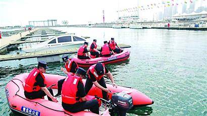 落水|青岛水上救援队，亮剑！