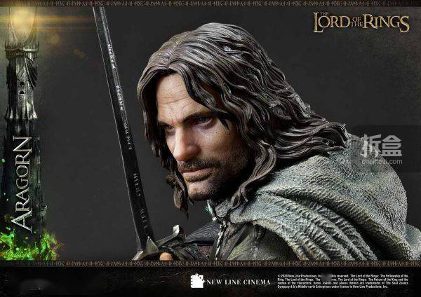 prime 1 studio p1s 魔戒 aragorn 阿拉贡 1/4雕像