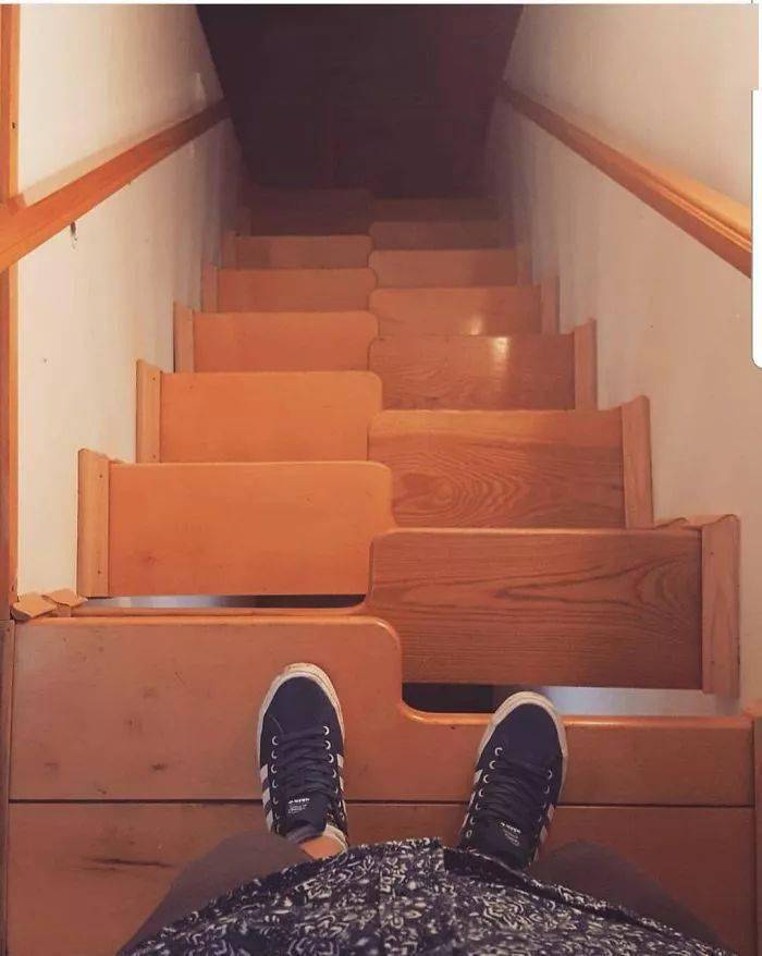 史上最坑爹的楼梯设计,想不死都难!