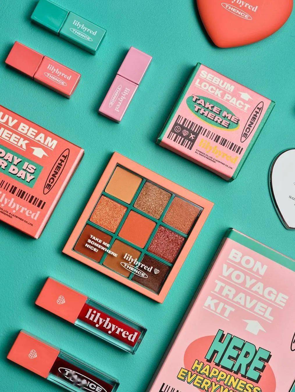 彩妆|Thence和Lilybyred联手打造出了一系列新的彩妆敲吸睛！