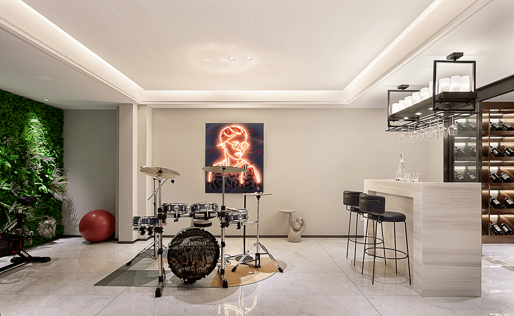 空间|首发 | 280㎡简雅复式,这样设计真的温暖又高级!