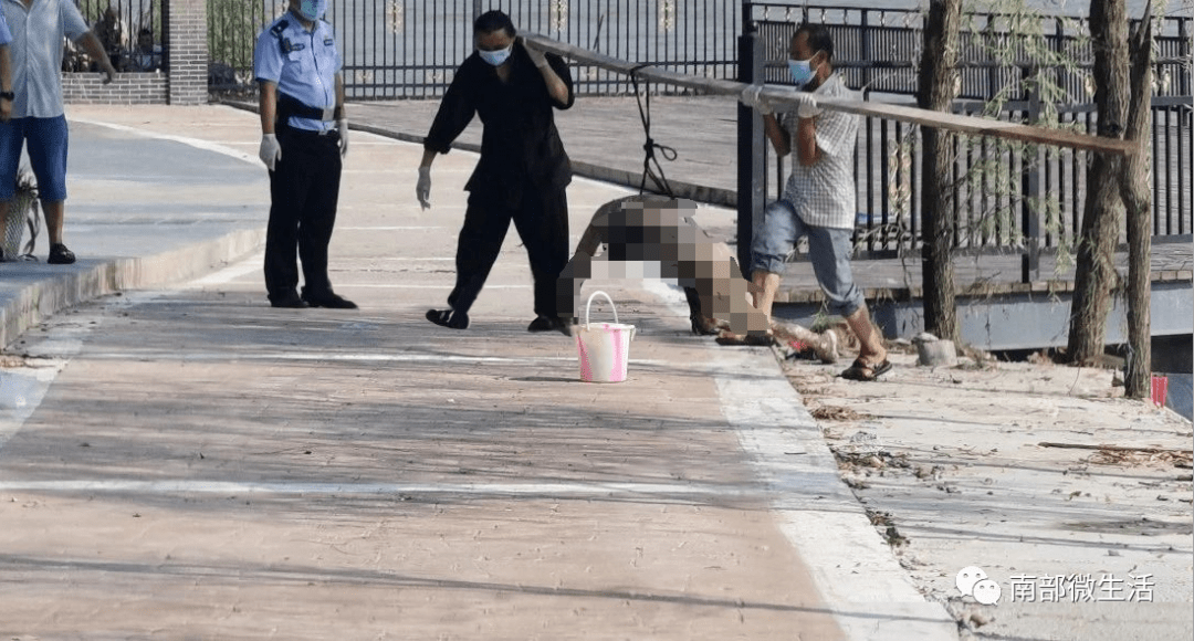南部嘉陵江边发现一具赤裸男尸