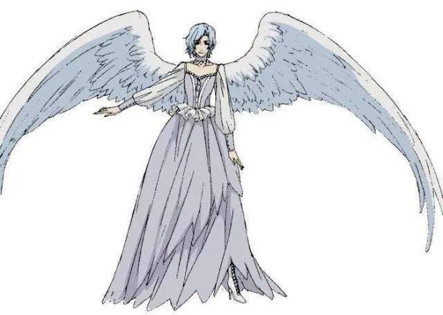 亚修布朗(安洁拉布朗)出自《黑执事》  雌雄同体的天使,洁白的翅膀