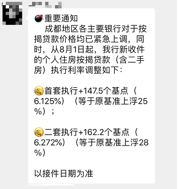 房贷收紧!成都有银行贷款利率破6了!lpr到底转不转?