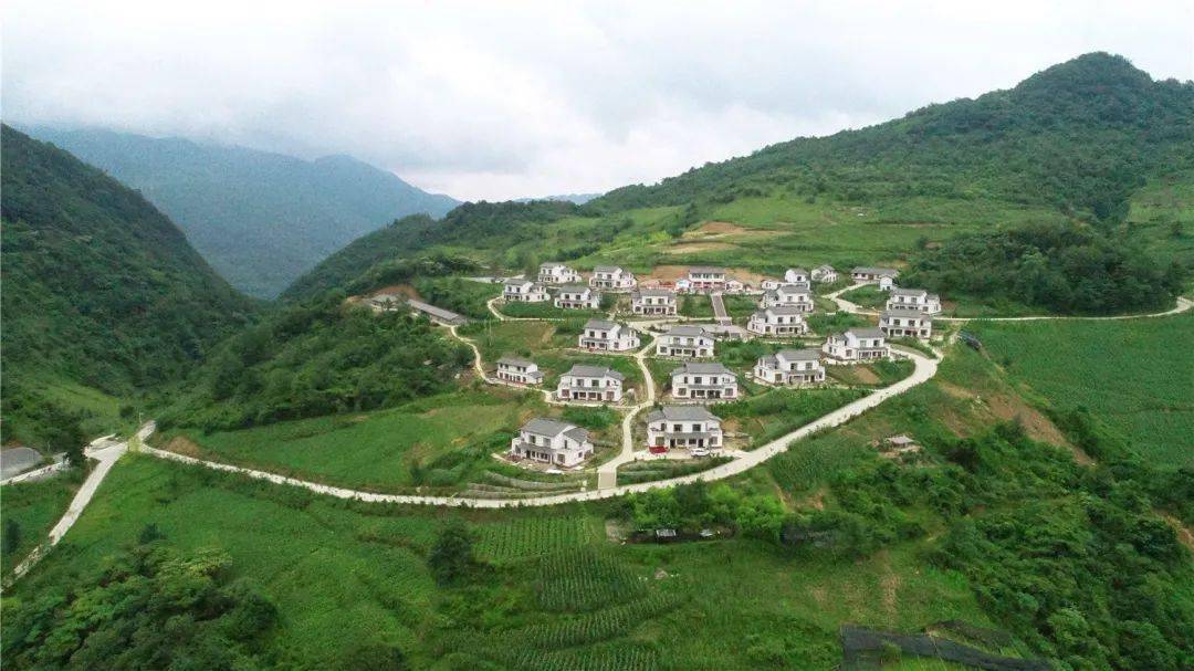 空山镇青龙村桃树坪聚居点