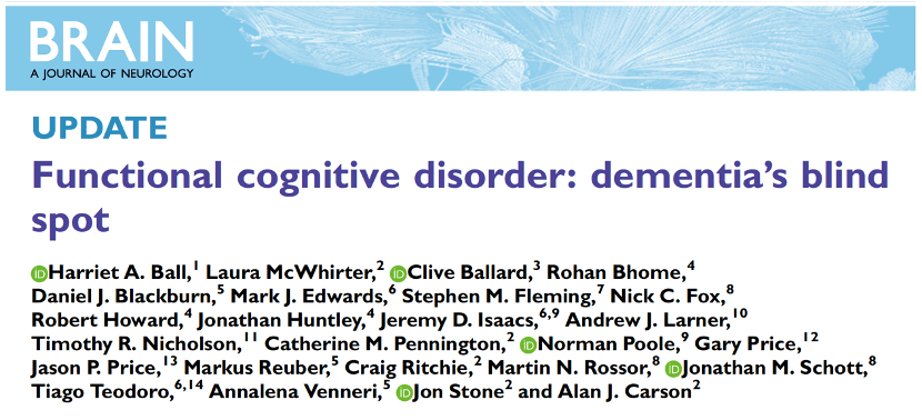 诊断|Brain｜新的诊断标准“再”定义早期痴呆症