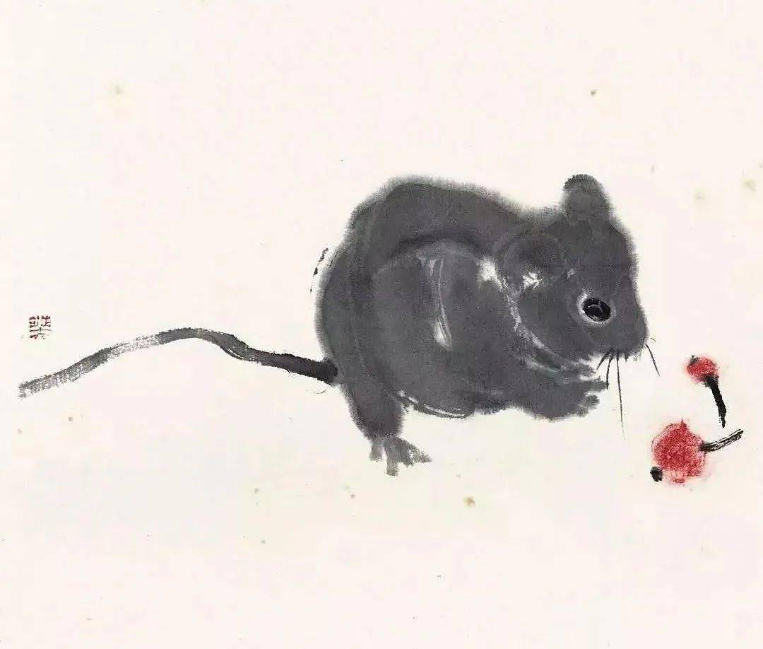 "鼠年鼠画",拿起画笔画一只属于自己的水墨老鼠_手机