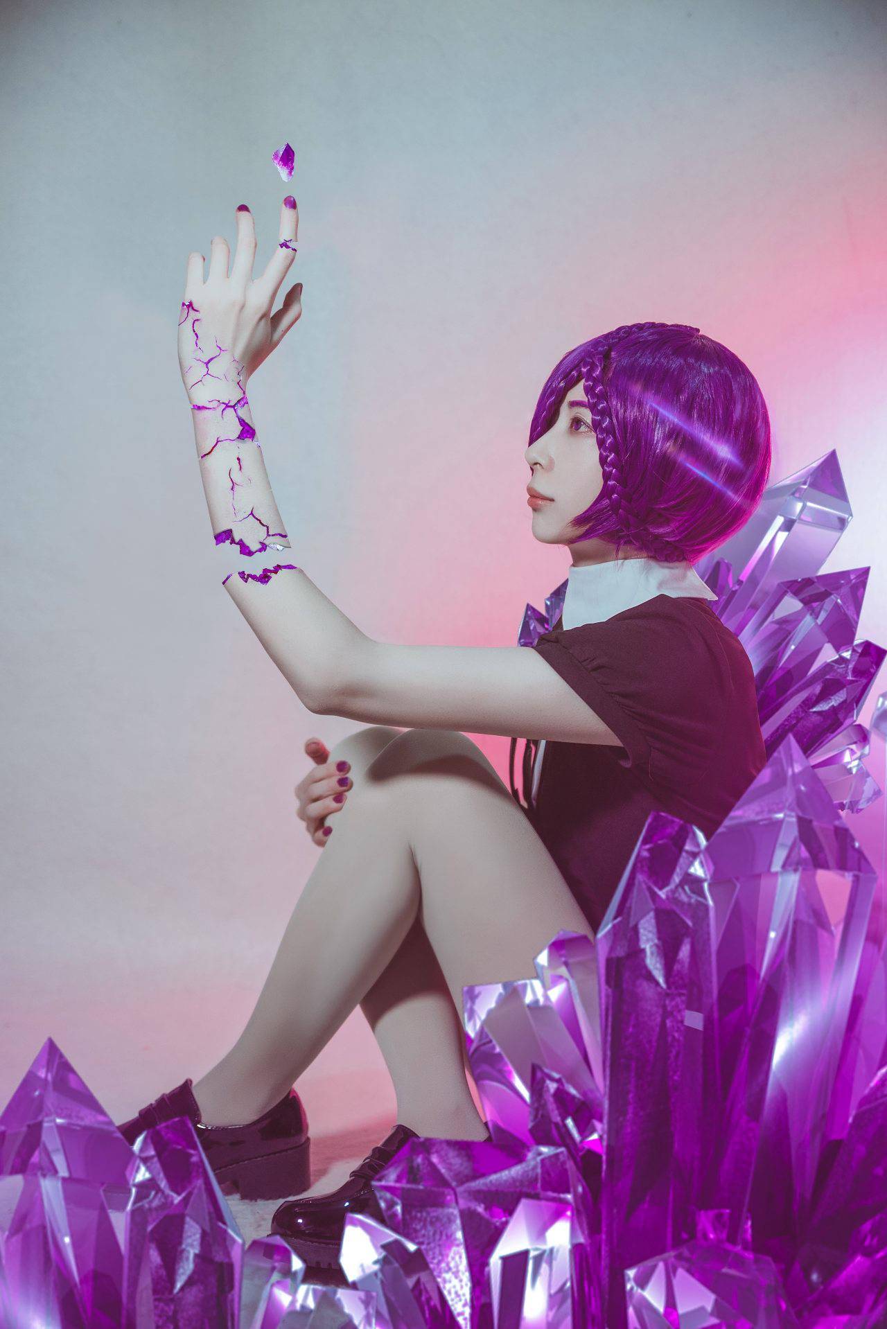 宝石之国紫水晶cosplay