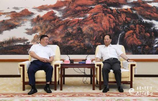 陈建华|石泰峰会见恒力集团董事长陈建华