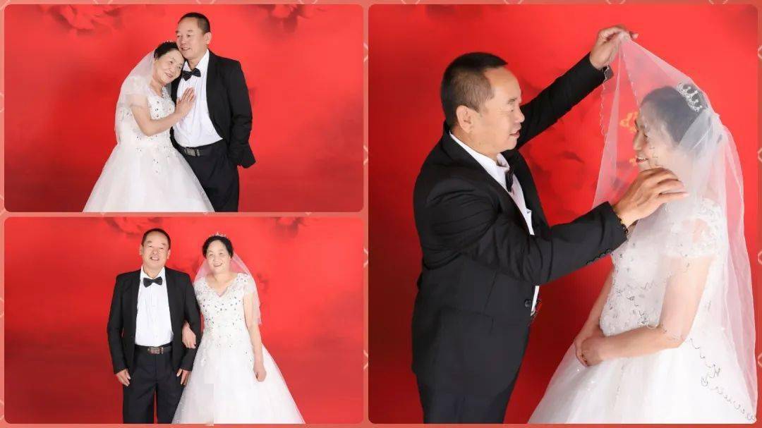 夕阳红婚纱照_夕阳红老人照片(2)
