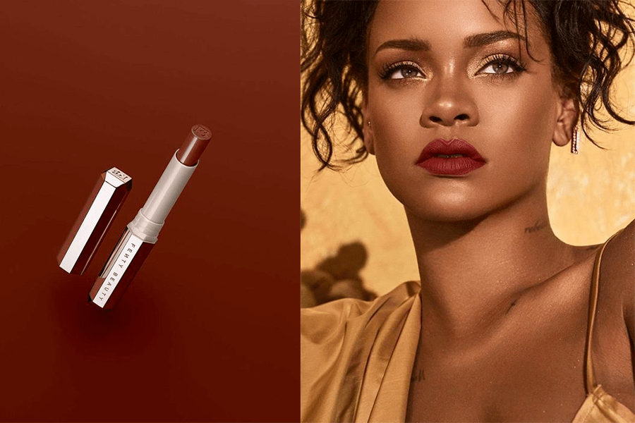 肉桂|玫瑰色口红out了？现在流行的是肉桂姨妈色