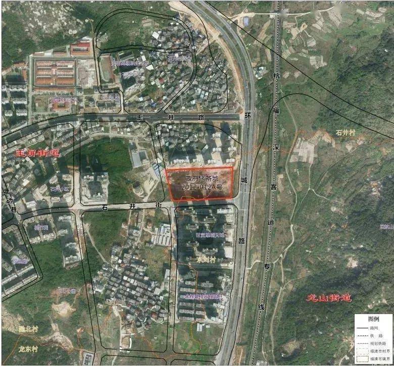 出让公告显示,福清宗地2020拍-15号位于阳下街道,土地用途为商服用地