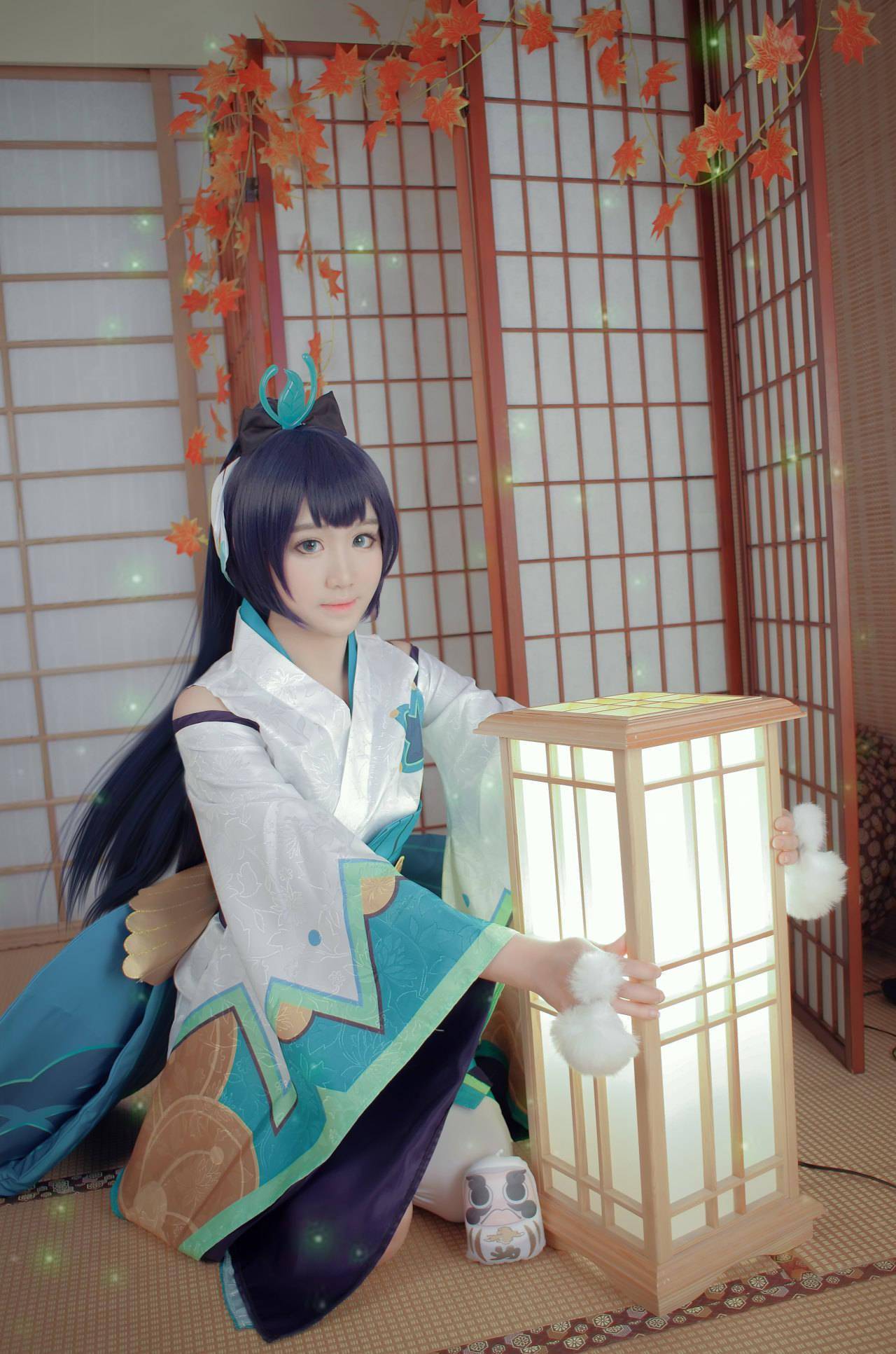 网易阴阳师 萤草未觉醒cosplay
