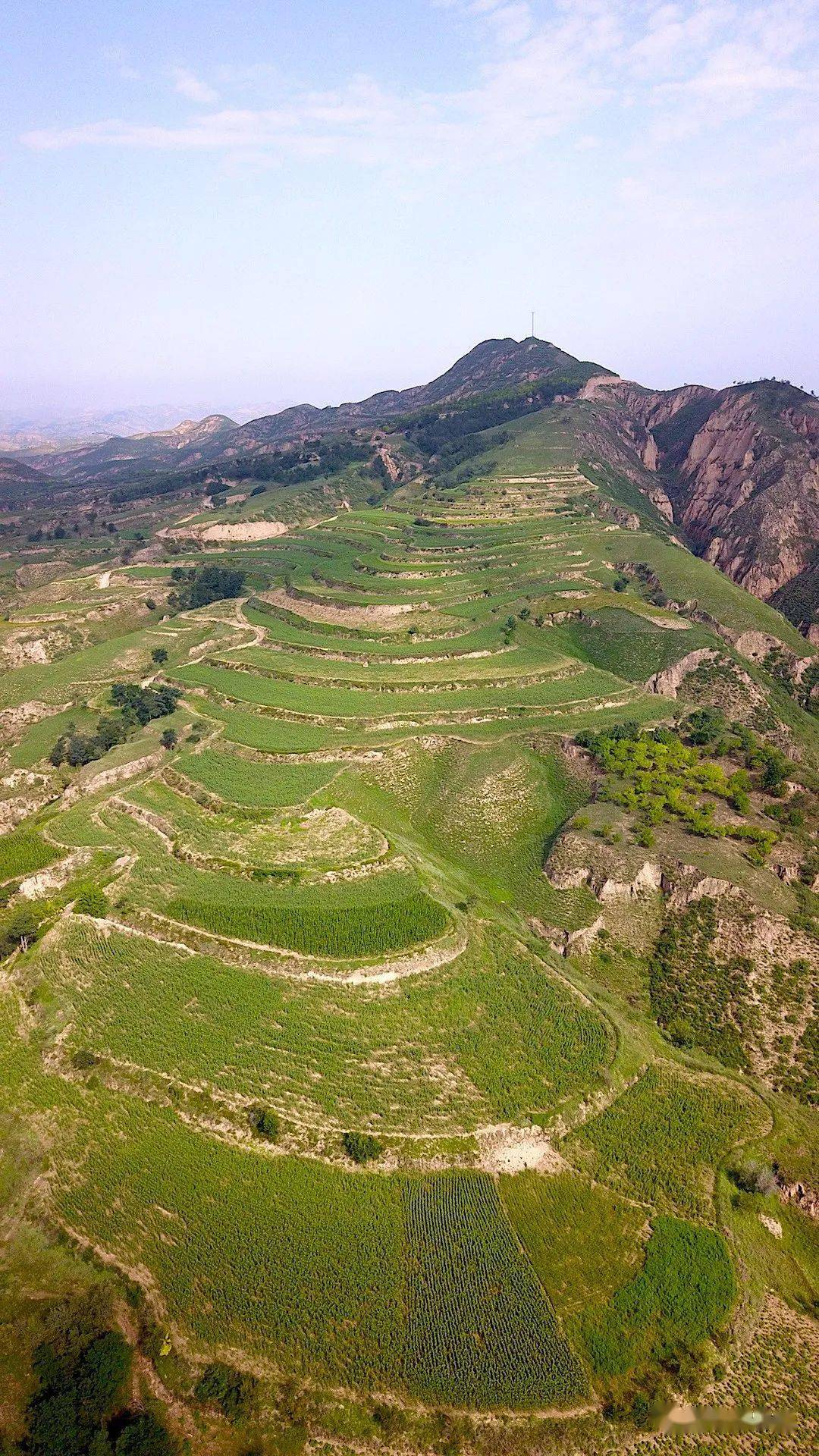 陕北看山最好的地方家乡狄青山欢迎您民歌黄土之恋听醉了