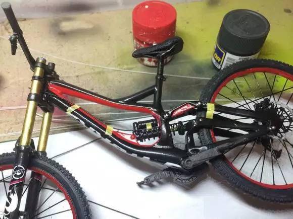 细节|手工打造Demo8速降车模型