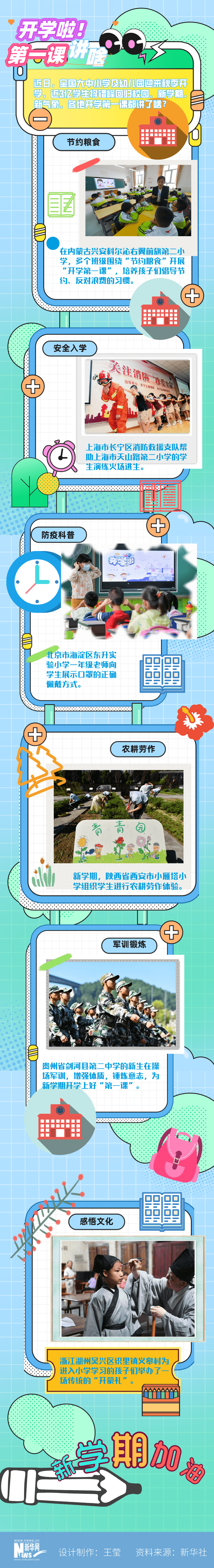 中小学|开学啦！第一课讲啥？