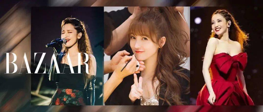 Back|撩起刘海的金莎，是美艳独立的变身Maria！
