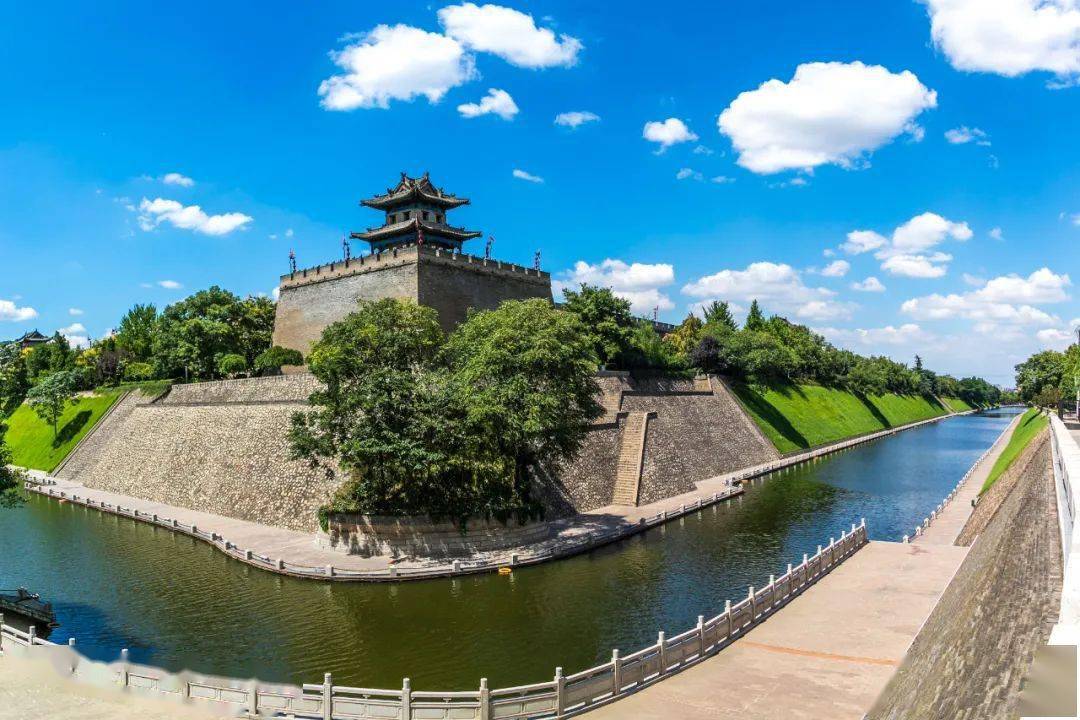 你的家门口,是否也有这样一条护城河流过!_古代城市