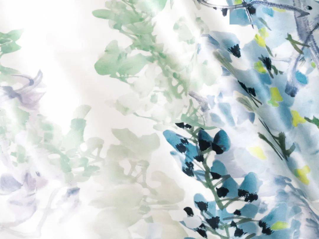 真丝|众筹丨高级美感英式床品,把浪漫的紫藤花园“搬”进卧室