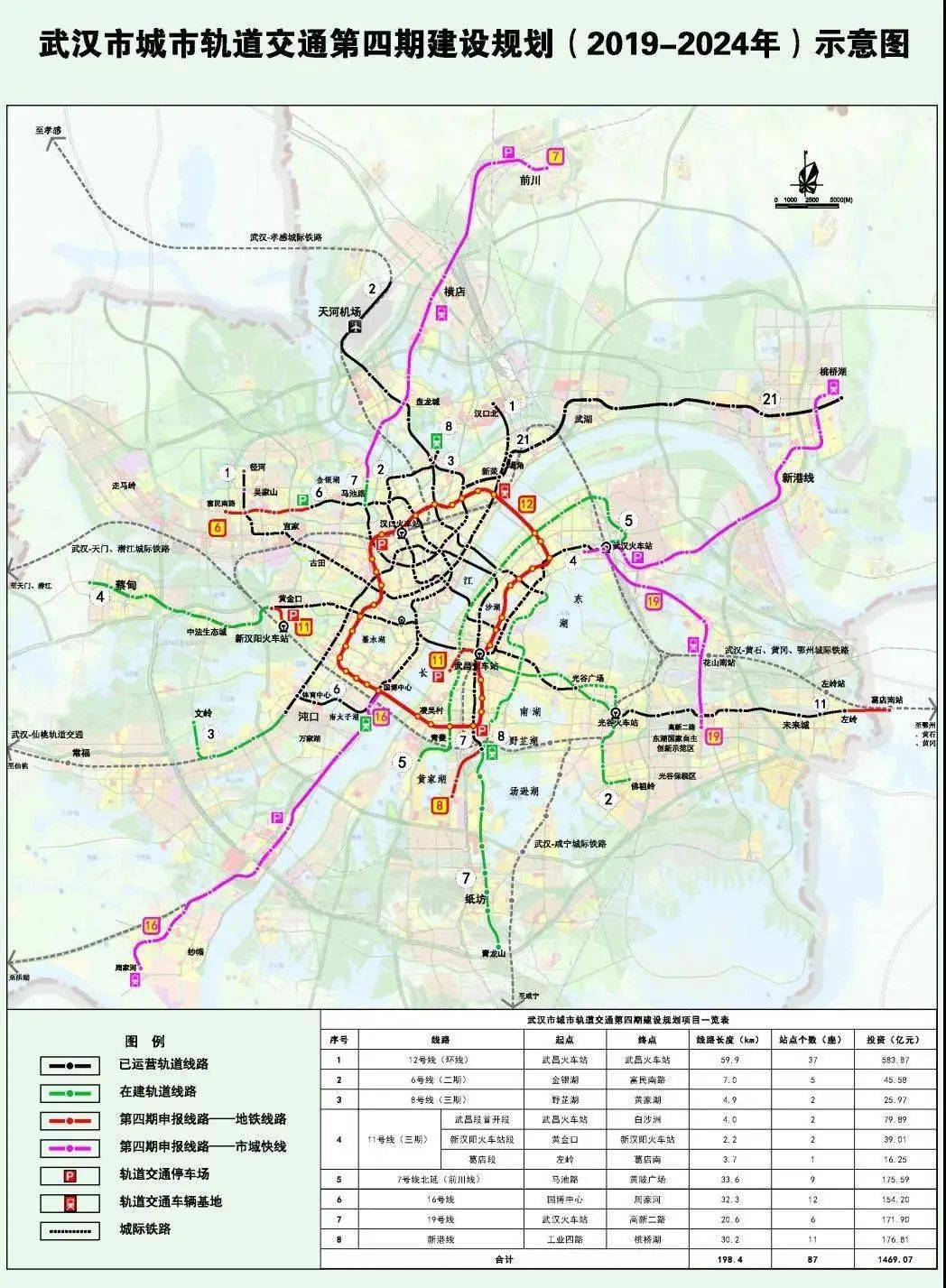 地铁21号线将延长武汉城市留言板新洲区官方回复图 07江北快速路东