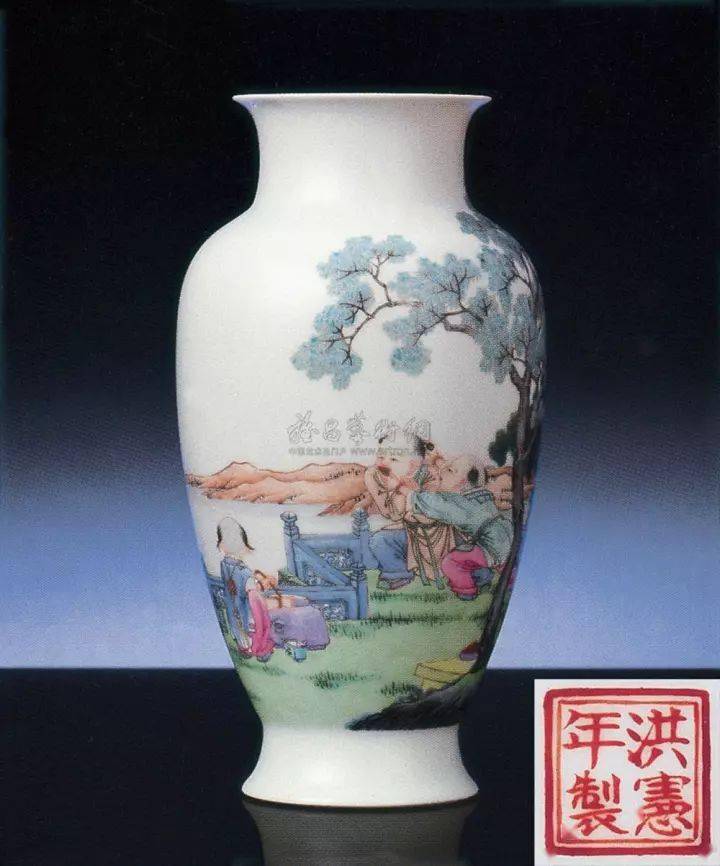 洪宪瓷—中国“最后的官窑”_粉彩