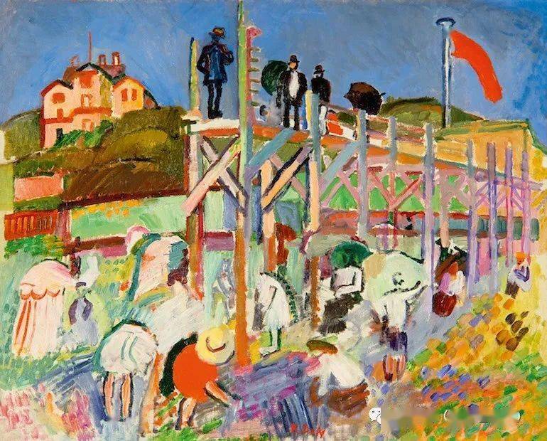 法国著名野兽派装饰风格画家拉乌尔 杜菲(raoul dufy)作品