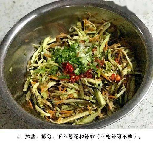 做法|简单的做法,好吃又健康! ????茄子玉米面饼