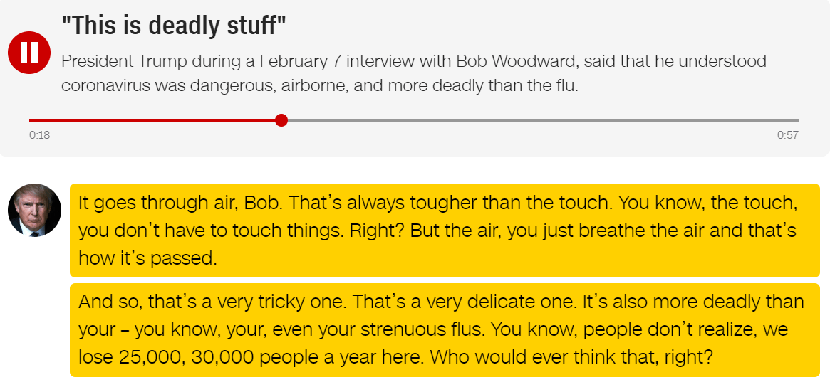 北美|北美观察丨早知病毒凶猛 只是刻意隐瞒 美媒曝特朗普“甩锅”中国前后