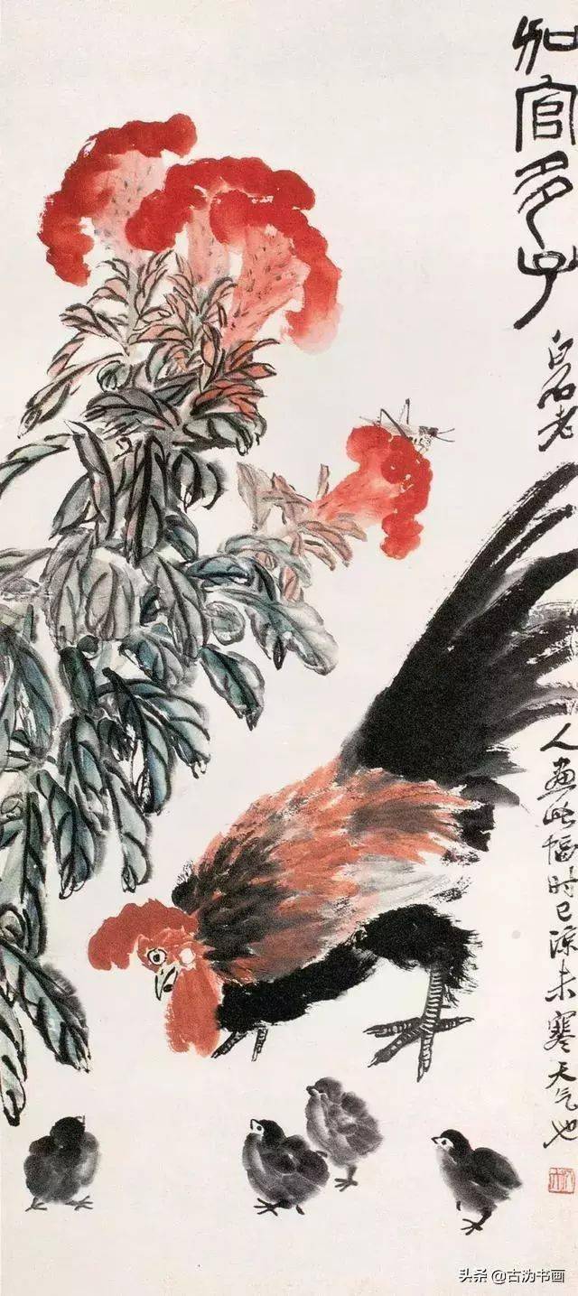 生活中不经意出现的,齐白石都给你画了出来