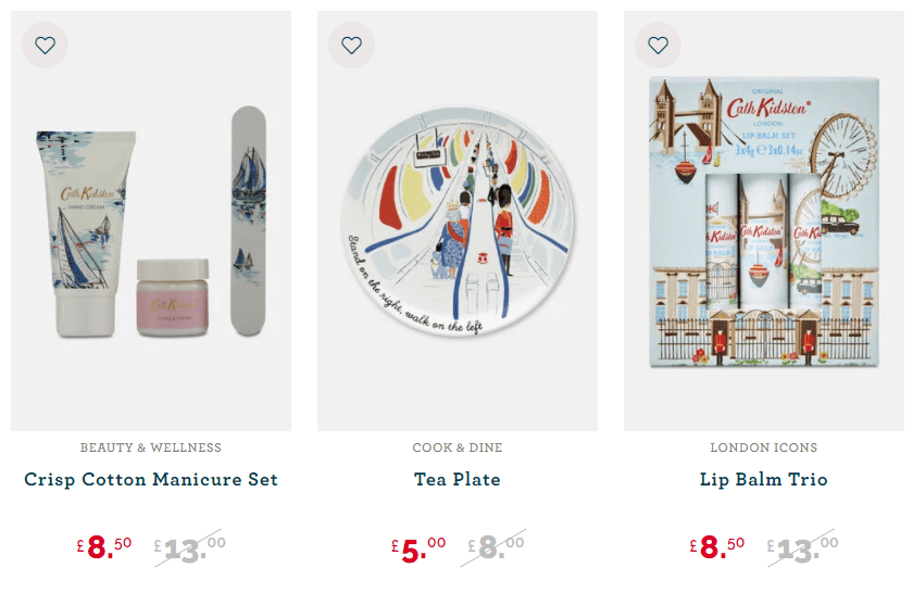 单品|Cath Kidston低至三折！每件碎花单品都直击少女心