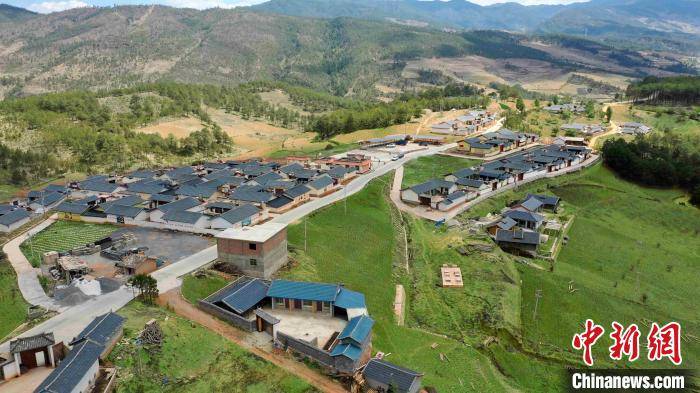 面积|航拍“小凉山”易地扶贫搬迁安置点 一组极度“舒适”的美图