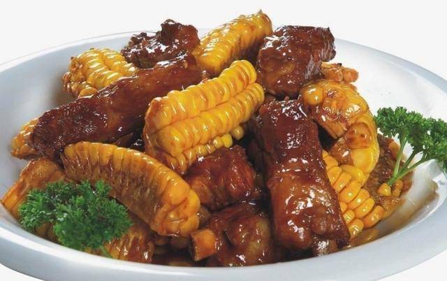 玉米|排骨软烂,玉米香嫩,超级好吃玉米烧排骨堪称一绝