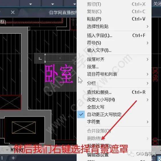 【每日问答28】cad填充后怎么将文字和填充图案不在一