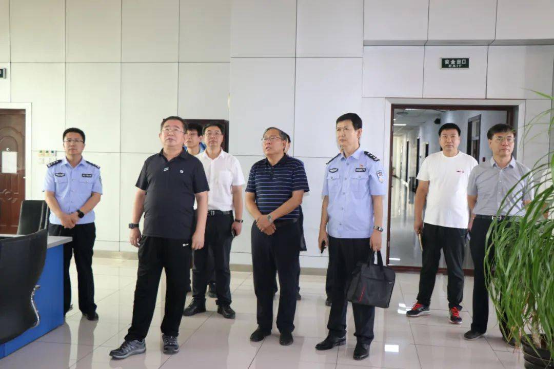 沙河:市委书记刘果芳调研指导公安工作
