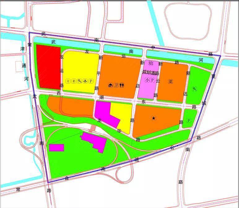 定调!新增中小学及幼托用地,武进这片区未来居住舒适度升级