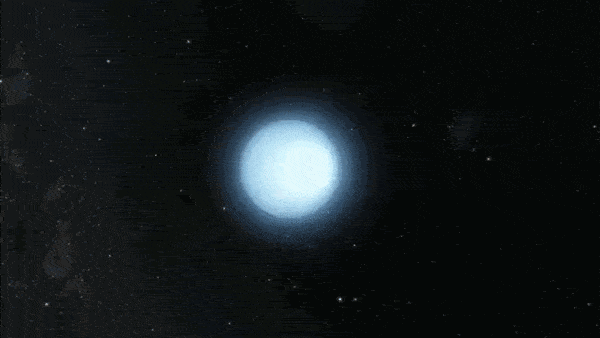 宇宙的奥秘首次发现绕白矮星旋转的巨行星
