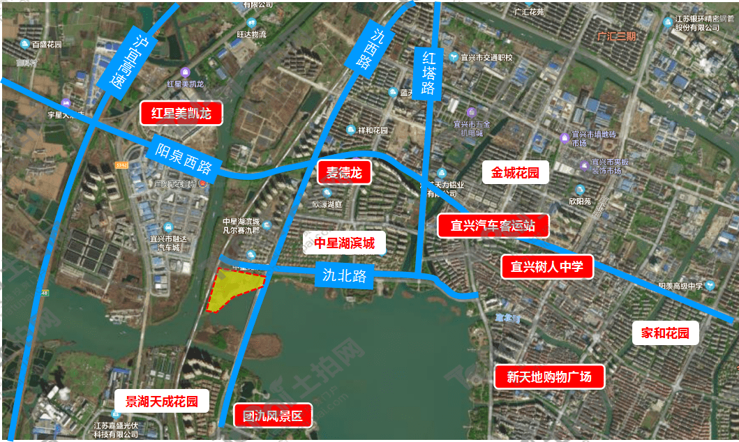 无锡:宜兴城西挂牌1宗涉宅用地 5334.4元/㎡起拍