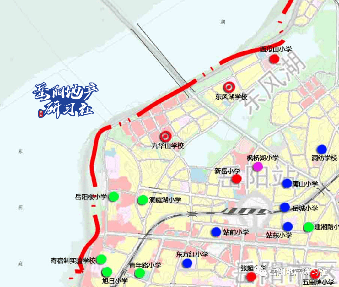 岳阳东风湖新区将建九年一贯制学校!42个班!