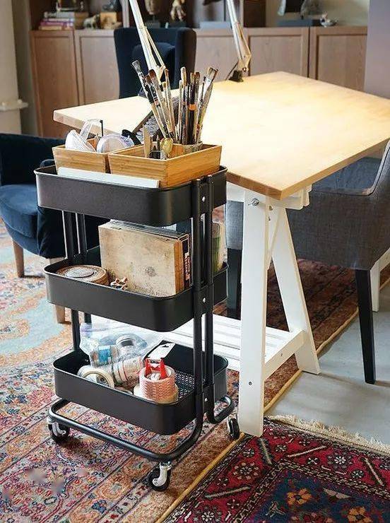 小推车|把它换个用法,还能多出10㎡的收纳空间!