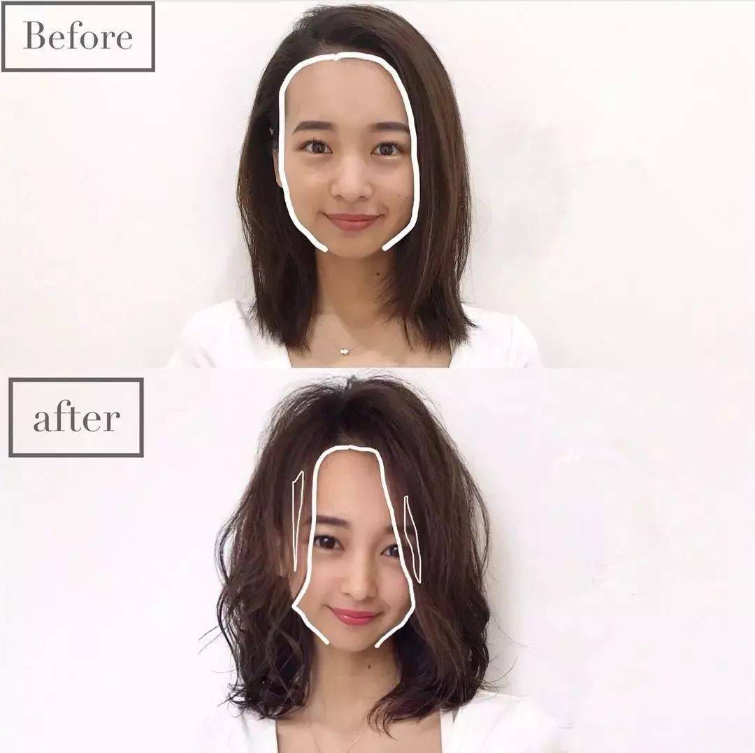 刘海|错误的发型,让你脸的更大!