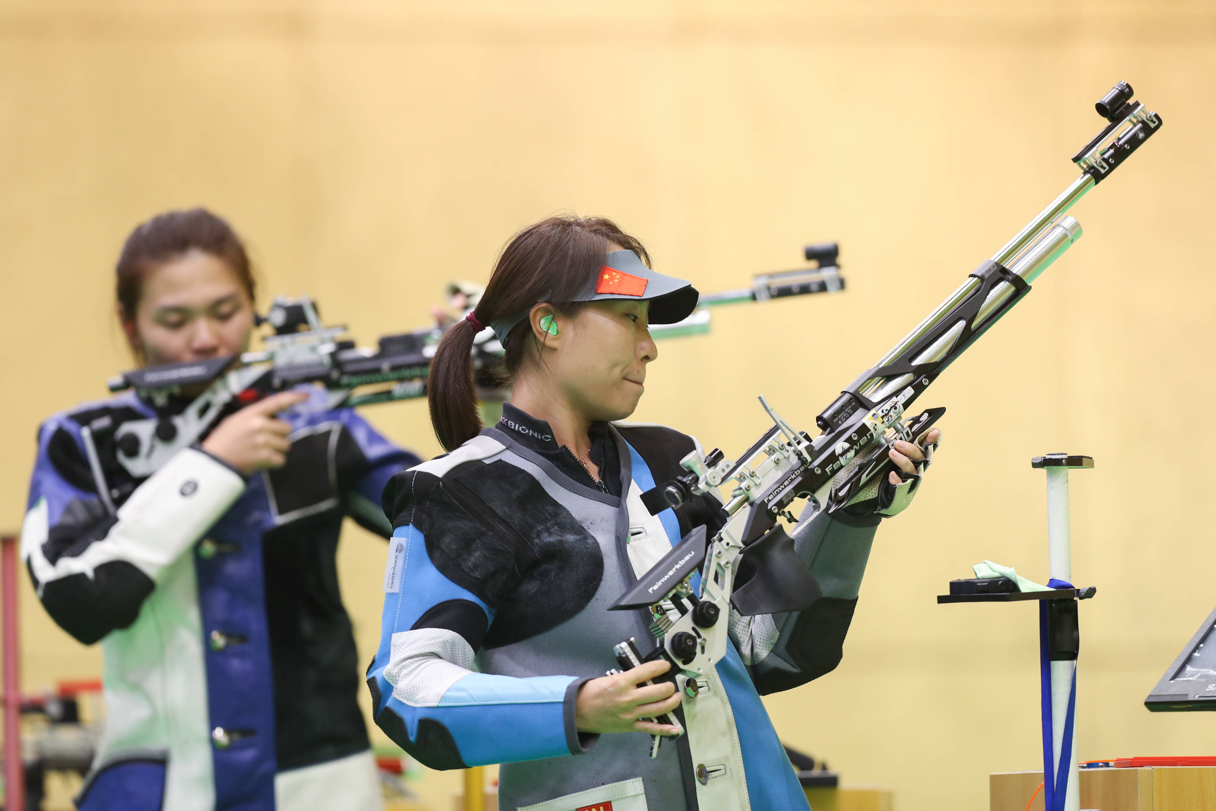 射击——全国冠军赛:女子10米气步枪决赛赛况_国家集训队