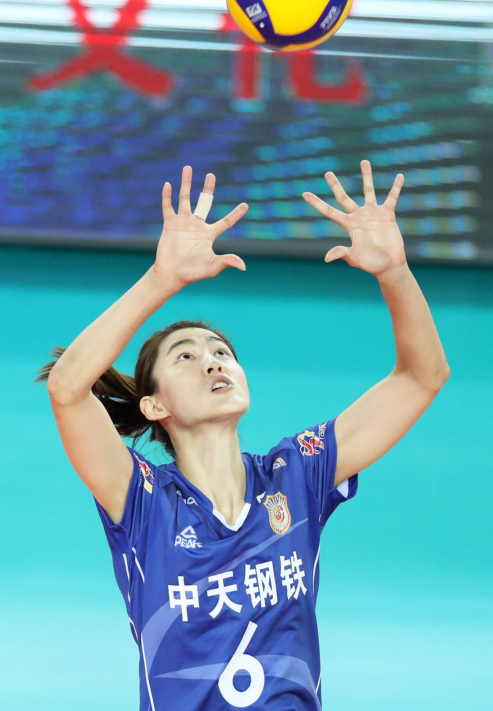 排球——全国女排锦标赛:江苏胜河北